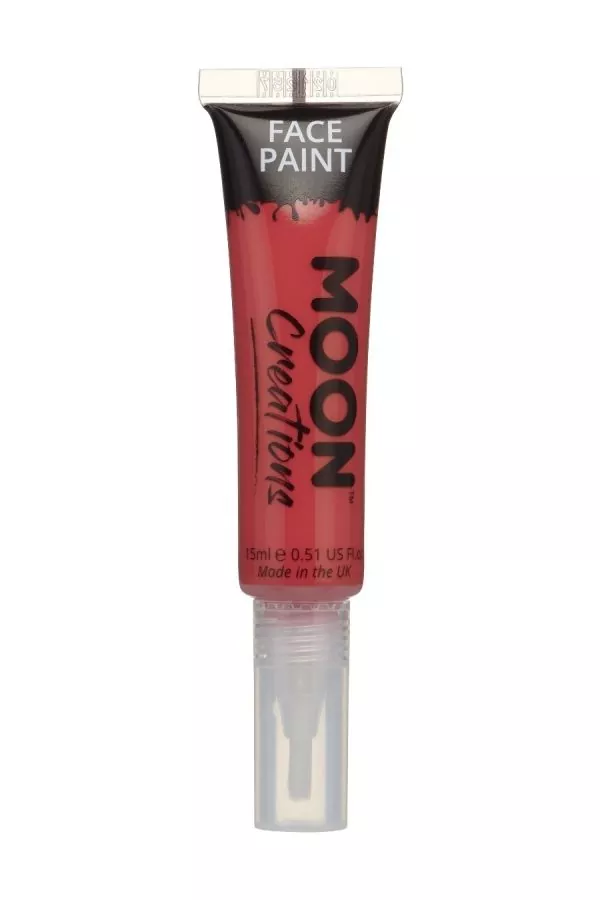 Smiffys Maquillage Moon Créations, Visage Corps Rouge,15ml 2 Smiffys Maquillage Moon Créations, Visage Corps Rouge,15ml – Image 2