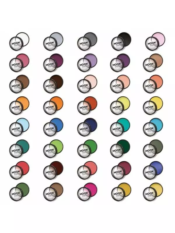 Smiffys Maquillage Pro Visage Vert Foncé- Cosmic Moon 3 Smiffys Maquillage Pro Visage Vert Foncé- Cosmic Moon – Image 3