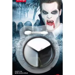 Smiffys Maquillage Vampire Gris, Noir / Blanc + Applicateur 7 Smiffys Maquillage Vampire Gris, Noir / Blanc + Applicateur -Pas Cher Cosplay Magasin maquillage vampire gris noir blanc applicateur 2