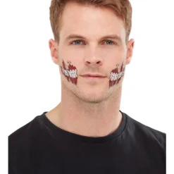 Smiffys Maquillage Zombie (transfert Bouche, Maquillage Vert, Crayon, Faux Sang Et éponge) -Pas Cher Cosplay Magasin maquillage zombie transfert bouche maquillage vert crayon faux sang et eponge 3