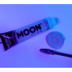 Smiffys Mascara UV Néon Bleu Intense - Moon Créations -Pas Cher Cosplay Magasin mascara uv neon bleu intense moon creations 1