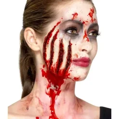 Smiffys Masque Latex Entailles -Pas Cher Cosplay Magasin masque latex entailles 5