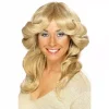 Smiffys Perruque Femme Année 70 Blonde
