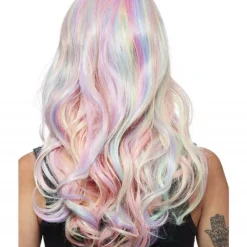 Smiffys Perruque Femme Licorne Manic Panic (Pastel) -Pas Cher Cosplay Magasin perruque femme licorne manic panic pastel 2