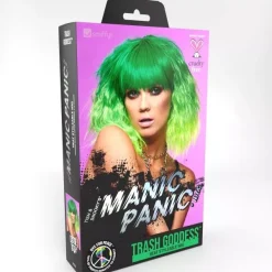 Smiffys Perruque Femme Manic Panic (Dégradé De Vert) 9 Smiffys Perruque Femme Manic Panic (Dégradé De Vert) -Pas Cher Cosplay Magasin perruque femme manic panic degrade de vert 4