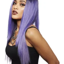 Smiffys Perruque Femme Manic Panic (Violet) -Pas Cher Cosplay Magasin perruque femme manic panic violet 2