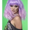 Smiffys Perruque Femme Manic Panic (Violet Et Rose Pastel)