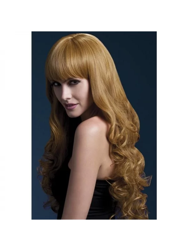 Smiffys Perruque Fever Isabelle Sexy 66 Cm, Châtain 1 Smiffys Perruque Fever Isabelle Sexy 66 Cm, Châtain