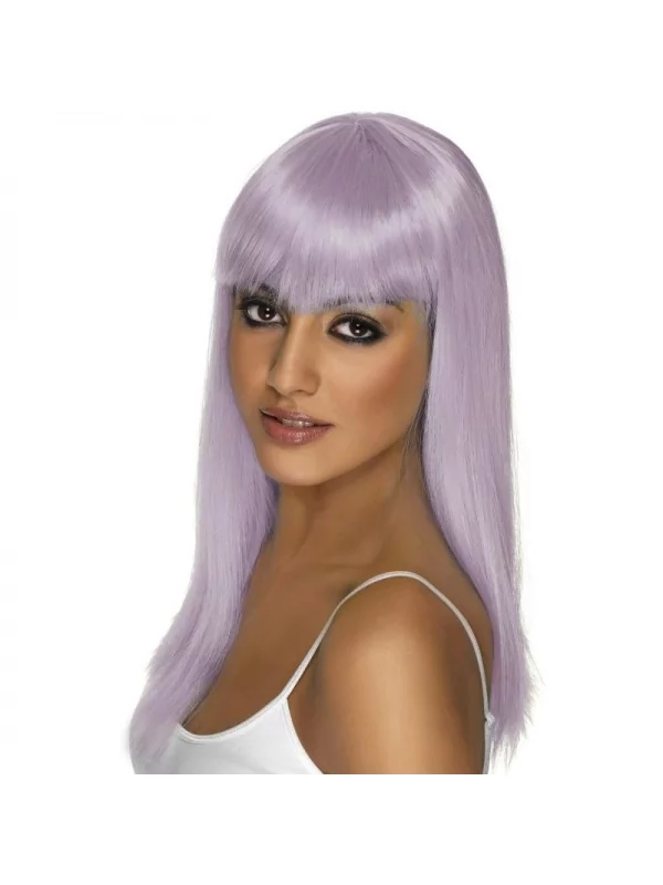Smiffys Perruque Glamoura Lilas 1 Smiffys Perruque Glamoura Lilas