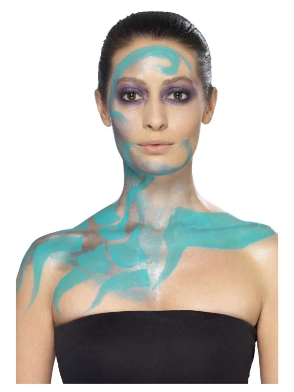 Smiffys Pot Latex Liquide 59,14 ML Avec éponge Turquoise - Sans Ammoniaque 10 Smiffys Pot Latex Liquide 59,14 ML Avec éponge Turquoise - Sans Ammoniaque – Image 10