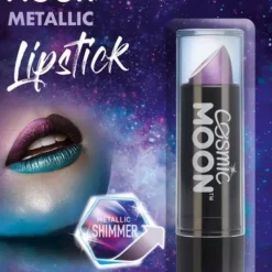 Smiffys Rouge à Lèvres Métallique Cosmic Moon Violet