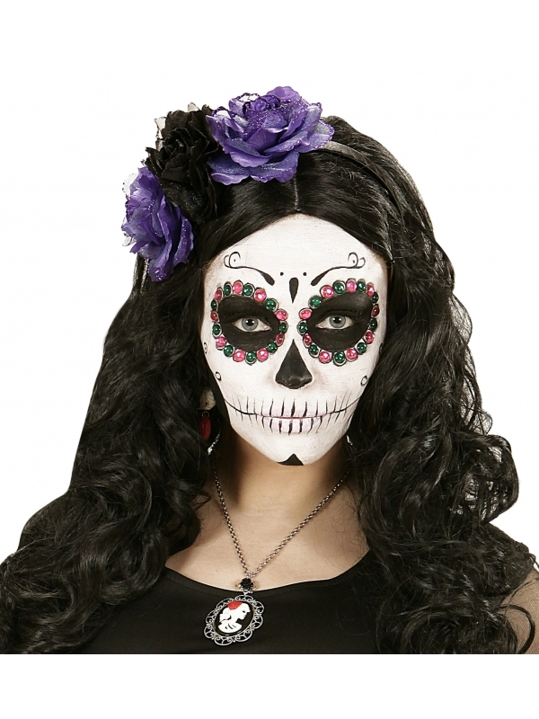 WIDMANN Set De 40 Strass Pour Maquillage Jour Des Morts 1 WIDMANN Set De 40 Strass Pour Maquillage Jour Des Morts