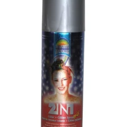 Spray Pailleté Bleu Métallisé Pour Cheveux Et Corps - 125 Ml